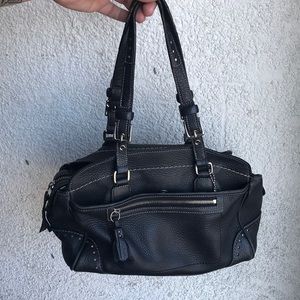 Super cute black Coach bag!